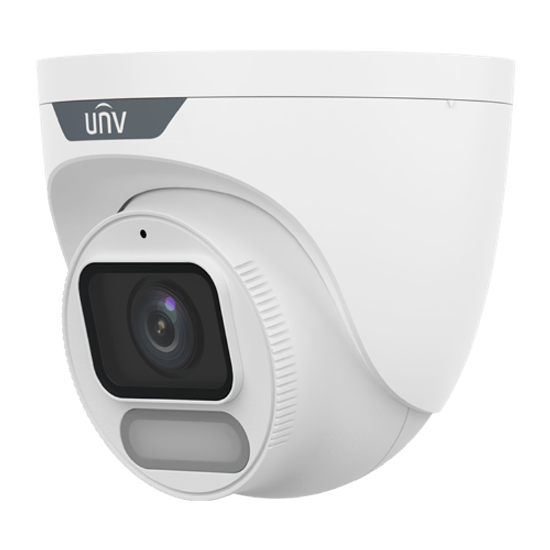 Casa si Gradina - Electrice - Smart Home - Camere de supraveghere - Camera IP Wise-ISP, ColorHunter, 8MP, lentila 4.0mm, WL 30M, Mic, PoE, color 24/7 - UNV IPC3628LE-ADF40K-WP - Infinity.ro