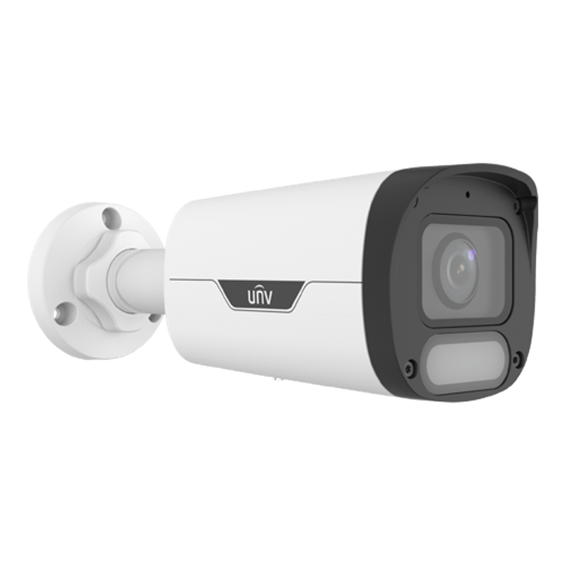 Casa si Gradina - Electrice - Smart Home - Camere de supraveghere - Camera IP Wise-ISP, ColorHunter, 8MP, lentila 4.0mm, WL 30M, Mic, PoE, color 24/7 - UNV IPC2318LE-ADF40KM-WP - Infinity.ro