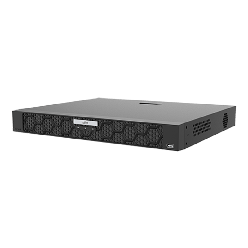 Casa si Gradina - Electrice - Smart Home - Accesorii control acces si supraveghere - NVR 4K, 16 canale 16MP, 2xSATA, Analiza video, Alarma I/O, 1U - UNV NVR502-16B-IQ - Infinity.ro