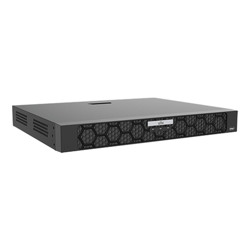 Casa si Gradina - Electrice - Smart Home - Accesorii control acces si supraveghere - NVR 4K, 16 canale 16MP, 2xSATA, Analiza video, Alarma I/O, 1U - UNV NVR502-16B-IQ - Infinity.ro