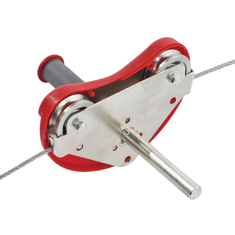 Jucarii, Copii si Bebe - Jucarii si jocuri - Jucarii de exterior - Alte jucarii de exterior - Tiroliana tip para rosie cu Leagan Monkey Rosu pentru tiroliana - Infinity.ro