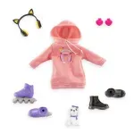 Jucarii, Copii si Bebe - Jucarii si jocuri - Papusi si accesorii - Papusi - Papusa Melody Music Fashion Set Girls Corolle, 28 cm - Infinity.ro