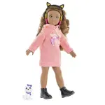 Jucarii, Copii si Bebe - Jucarii si jocuri - Papusi si accesorii - Papusi - Papusa Melody Music Fashion Set Girls Corolle, 28 cm - Infinity.ro