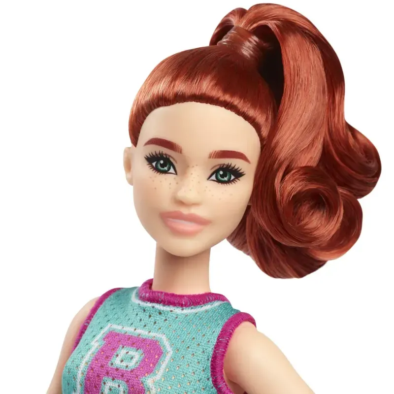 Jucarii, Copii si Bebe - Jucarii si jocuri - Papusi si accesorii - Papusi - Papusa Barbie Roscata Majoreta - Infinity.ro