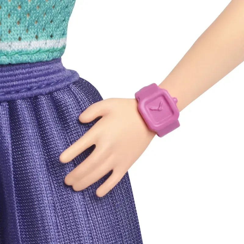 Jucarii, Copii si Bebe - Jucarii si jocuri - Papusi si accesorii - Papusi - Papusa Barbie Roscata Majoreta - Infinity.ro