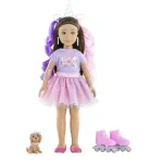 Jucarii, Copii si Bebe - Jucarii si jocuri - Papusi si accesorii - Papusi - Papusa Luna Unicorn Set Girls Corolle, 28 cm - Infinity.ro