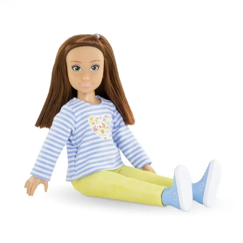 Jucarii, Copii si Bebe - Jucarii si jocuri - Papusi si accesorii - Papusi - Papusa Zoe La Cumparaturi Set Corolle Girls, 28 cm - Infinity.ro