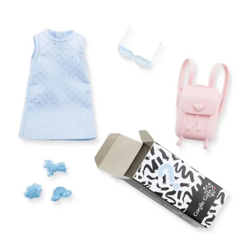 Jucarii, Copii si Bebe - Jucarii si jocuri - Papusi si accesorii - Papusi - Papusa Zoe La Cumparaturi Set Corolle Girls, 28 cm - Infinity.ro