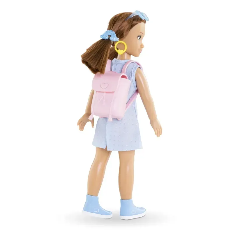 Jucarii, Copii si Bebe - Jucarii si jocuri - Papusi si accesorii - Papusi - Papusa Zoe La Cumparaturi Set Corolle Girls, 28 cm - Infinity.ro