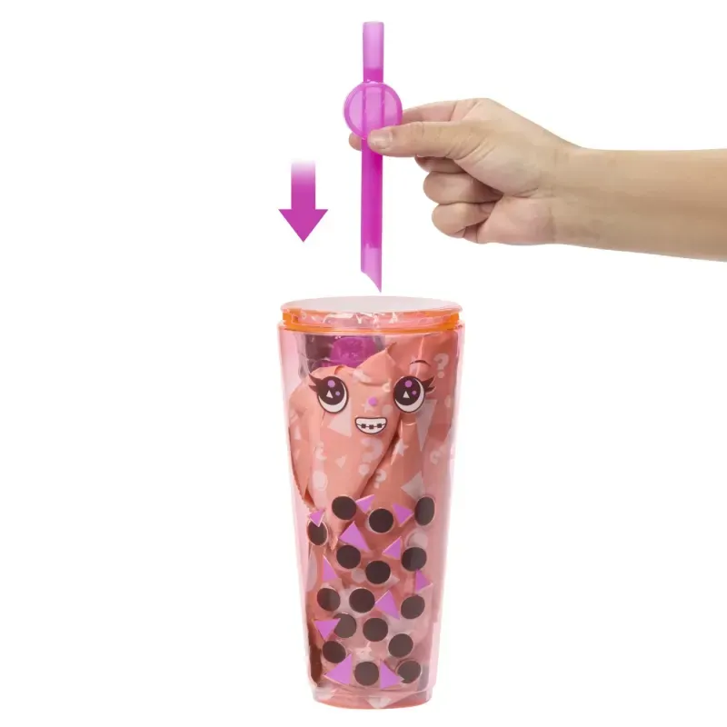 Jucarii, Copii si Bebe - Jucarii si jocuri - Papusi si accesorii - Papusi - Papusa cu accesorii Barbie, Color Pop Reveal, Bubble Tea, Mango Mochi - Infinity.ro