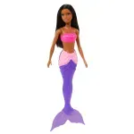 Jucarii, Copii si Bebe - Jucarii si jocuri - Papusi si accesorii - Papusi - Papusa Barbie Sirena bruneta - Infinity.ro