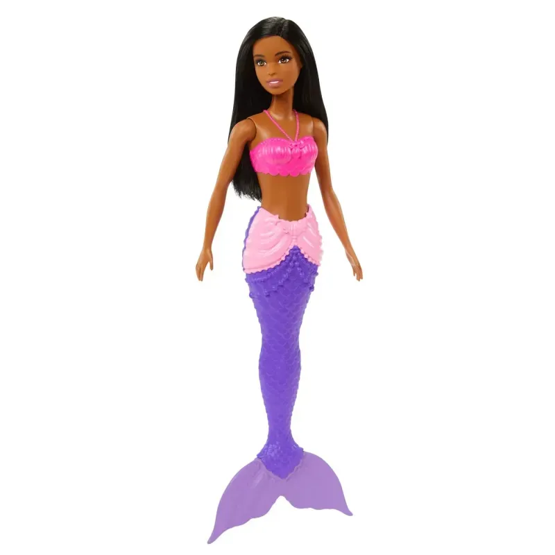 Jucarii, Copii si Bebe - Jucarii si jocuri - Papusi si accesorii - Papusi - Papusa Barbie Sirena bruneta - Infinity.ro