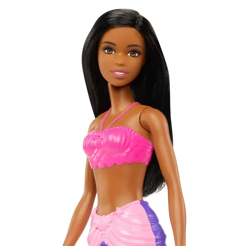 Jucarii, Copii si Bebe - Jucarii si jocuri - Papusi si accesorii - Papusi - Papusa Barbie Sirena bruneta - Infinity.ro