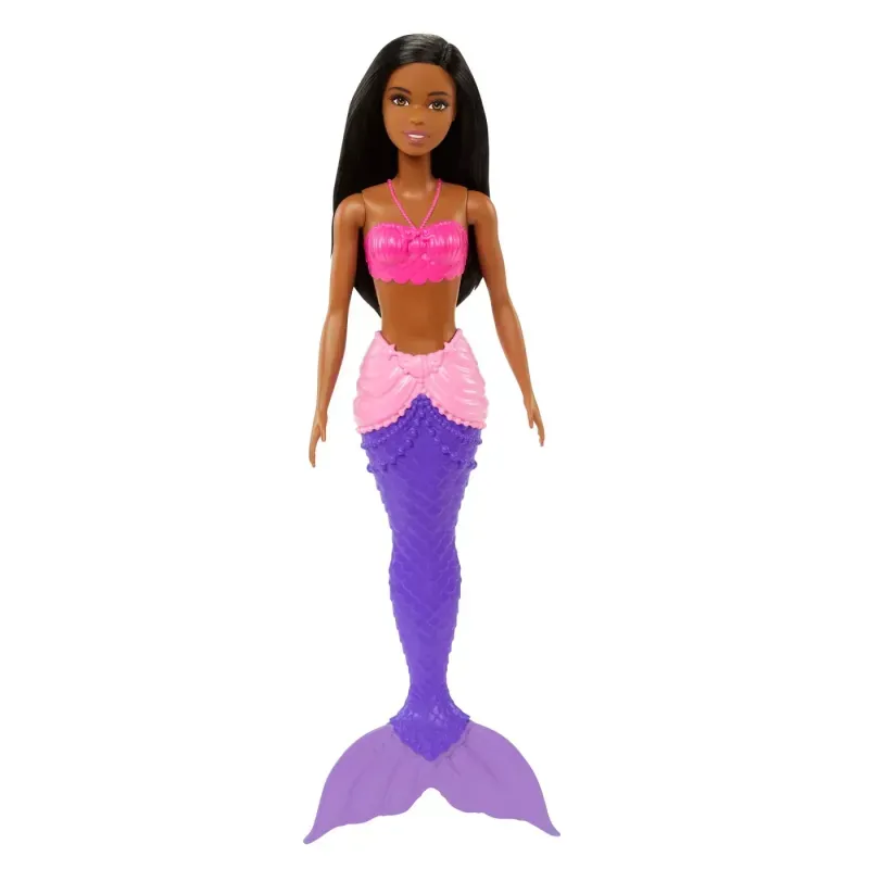 Jucarii, Copii si Bebe - Jucarii si jocuri - Papusi si accesorii - Papusi - Papusa Barbie Sirena bruneta - Infinity.ro
