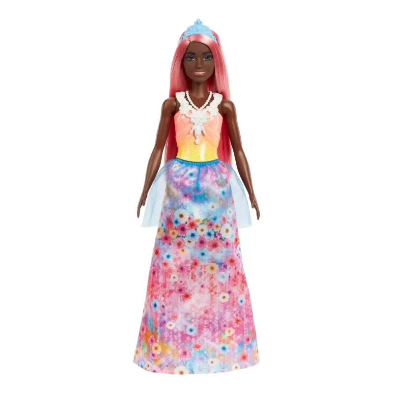 Jucarii, Copii si Bebe - Jucarii si jocuri - Papusi si accesorii - Papusi - Papusa Barbie, Printesa cu par corai - Infinity.ro