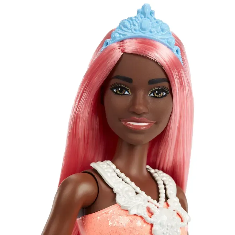 Jucarii, Copii si Bebe - Jucarii si jocuri - Papusi si accesorii - Papusi - Papusa Barbie, Printesa cu par corai - Infinity.ro