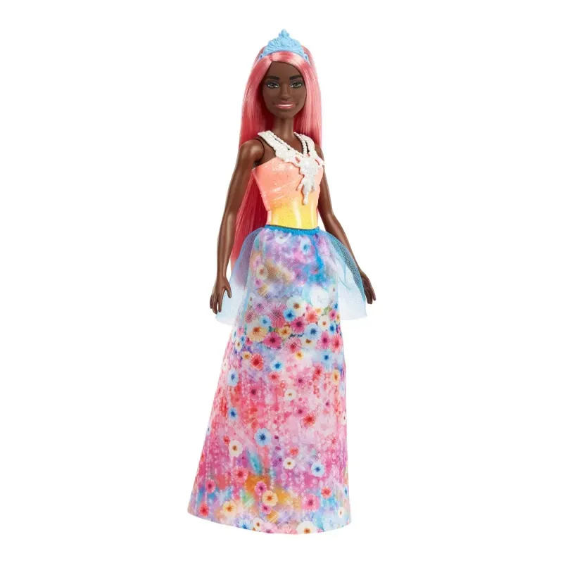 Jucarii, Copii si Bebe - Jucarii si jocuri - Papusi si accesorii - Papusi - Papusa Barbie, Printesa cu par corai - Infinity.ro