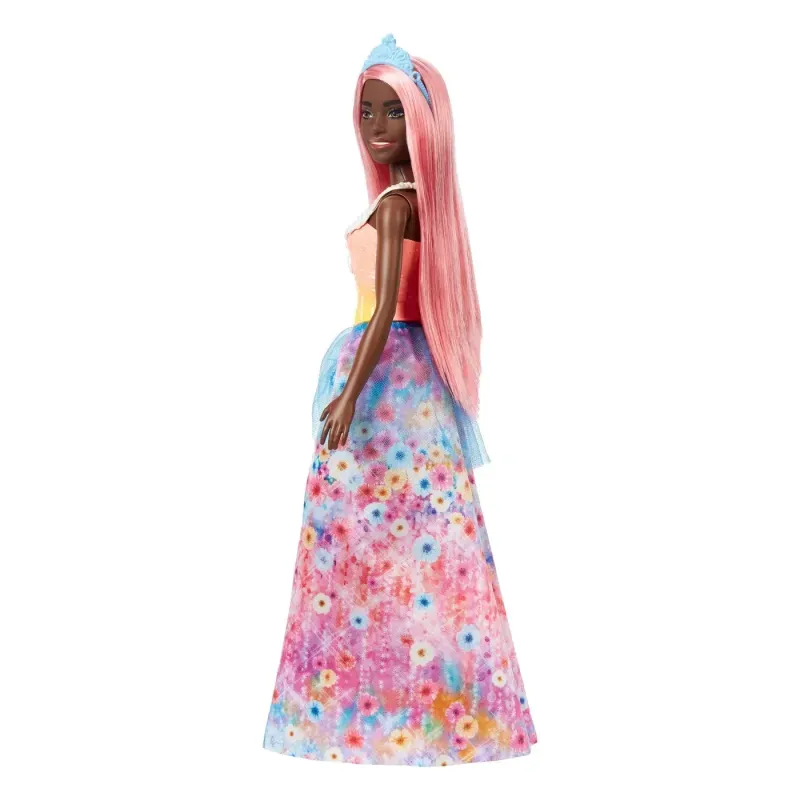 Jucarii, Copii si Bebe - Jucarii si jocuri - Papusi si accesorii - Papusi - Papusa Barbie, Printesa cu par corai - Infinity.ro