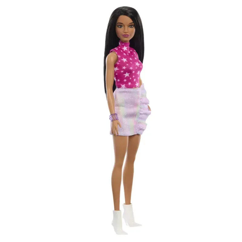 Jucarii, Copii si Bebe - Jucarii si jocuri - Papusi si accesorii - Papusi - Papusa Barbie, Fashionistas Bruneta - Infinity.ro