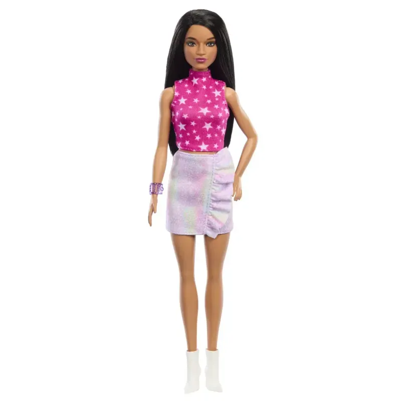 Jucarii, Copii si Bebe - Jucarii si jocuri - Papusi si accesorii - Papusi - Papusa Barbie, Fashionistas Bruneta - Infinity.ro