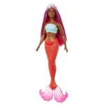 Jucarii, Copii si Bebe - Jucarii si jocuri - Papusi si accesorii - Papusi - Papusa sirena cu accesorii, Barbie, Rosu - Infinity.ro