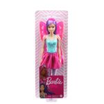 Jucarii, Copii si Bebe - Jucarii si jocuri - Papusi si accesorii - Papusi - Papusa Barbie Zana Cu Par Mov - Infinity.ro