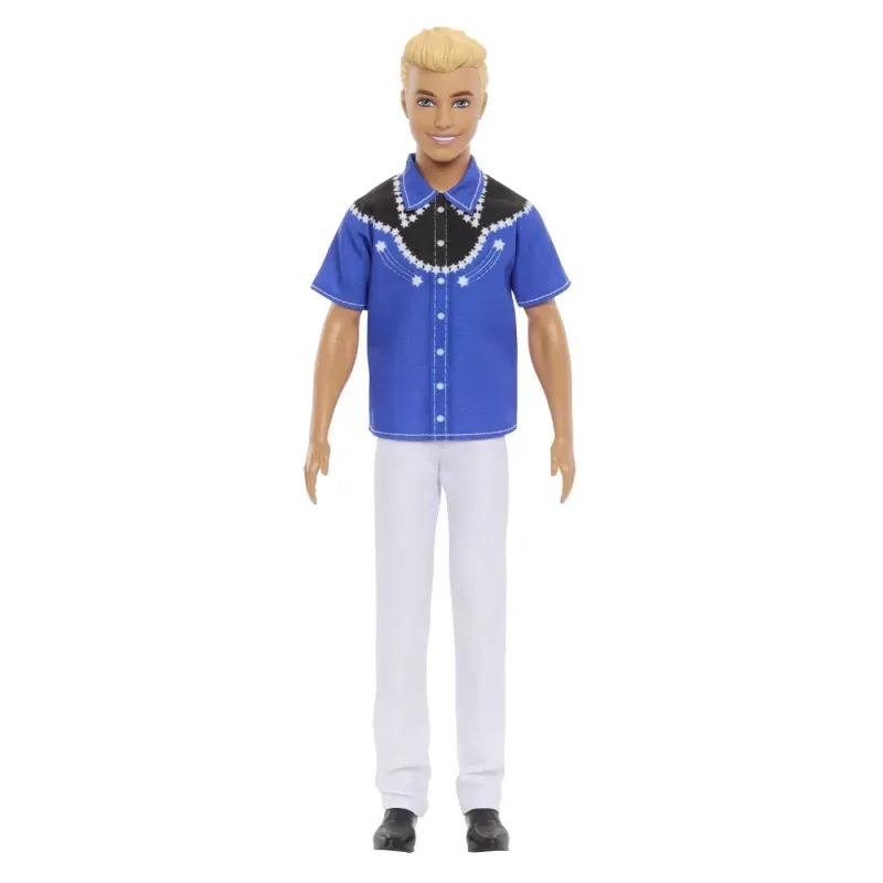 Jucarii, Copii si Bebe - Jucarii si jocuri - Papusi si accesorii - Papusi - Papusa Barbie Fashionista, Ken, Western - Infinity.ro