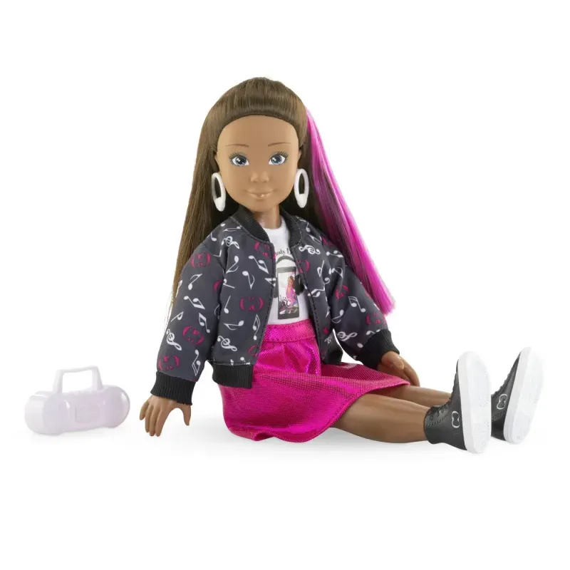 Jucarii, Copii si Bebe - Jucarii si jocuri - Papusi si accesorii - Papusi - Papusa Melody Music Studio Set Girls Corolle, 28 cm - Infinity.ro