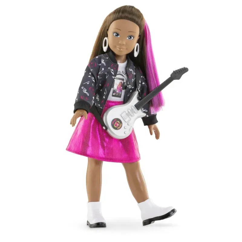 Jucarii, Copii si Bebe - Jucarii si jocuri - Papusi si accesorii - Papusi - Papusa Melody Music Studio Set Girls Corolle, 28 cm - Infinity.ro