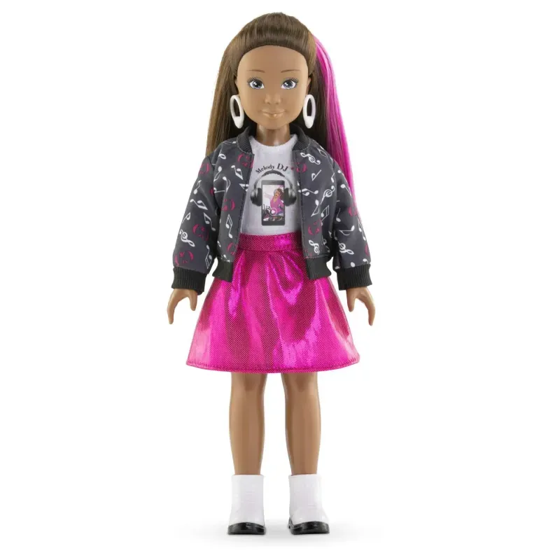 Jucarii, Copii si Bebe - Jucarii si jocuri - Papusi si accesorii - Papusi - Papusa Melody Music Studio Set Girls Corolle, 28 cm - Infinity.ro