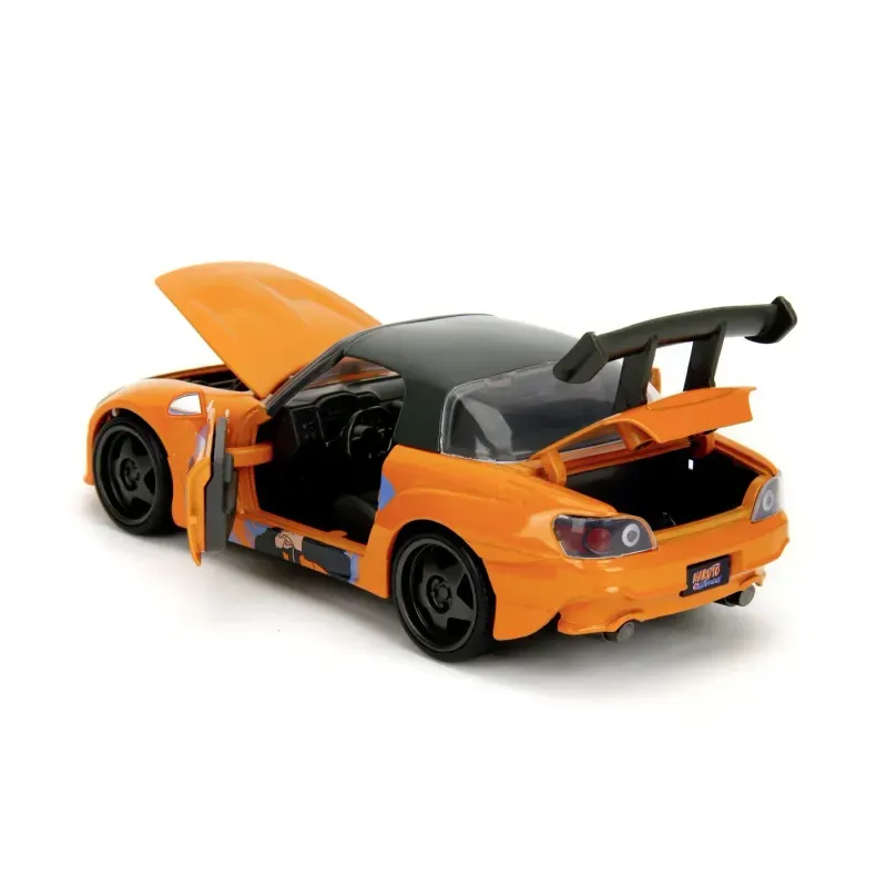 Jucarii, Copii si Bebe - Jucarii si jocuri - Vehicule si jucarii cu telecomanda - Masinute - Set Figurina Naruto Si Masinuta Metalica Honda 2001 S2000 Scara 1:24 - Infinity.ro