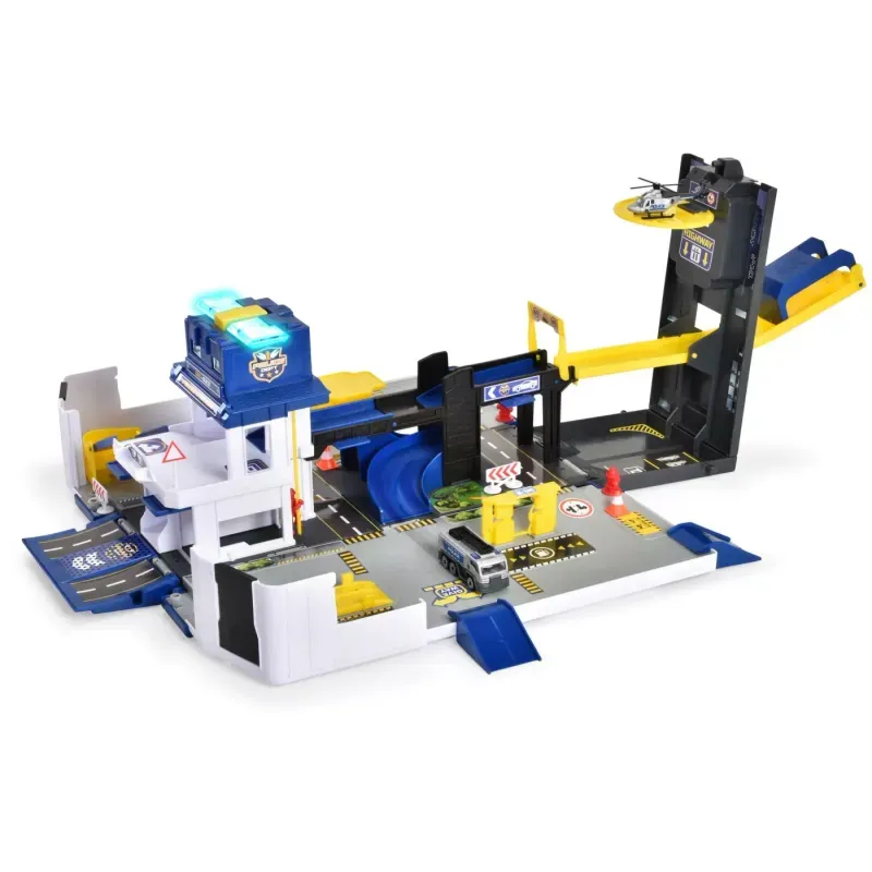 Jucarii, Copii si Bebe - Jucarii si jocuri - Vehicule si jucarii cu telecomanda - Masinute - Set De Joaca Statie De Politie Pliabila - Infinity.ro