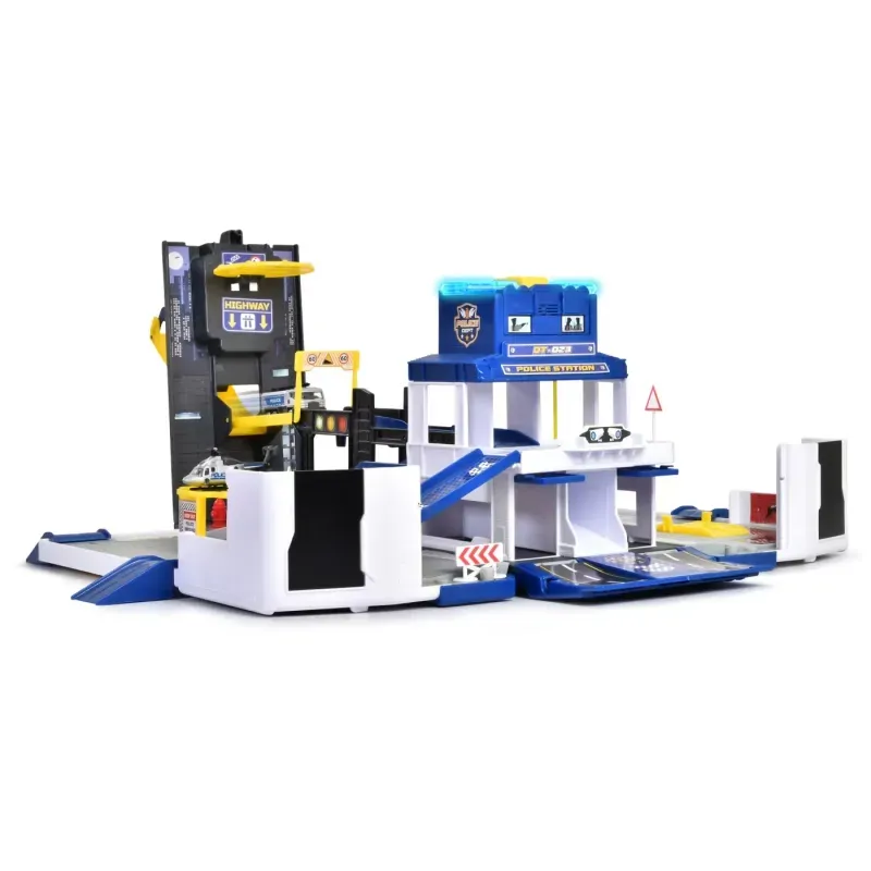 Jucarii, Copii si Bebe - Jucarii si jocuri - Vehicule si jucarii cu telecomanda - Masinute - Set De Joaca Statie De Politie Pliabila - Infinity.ro