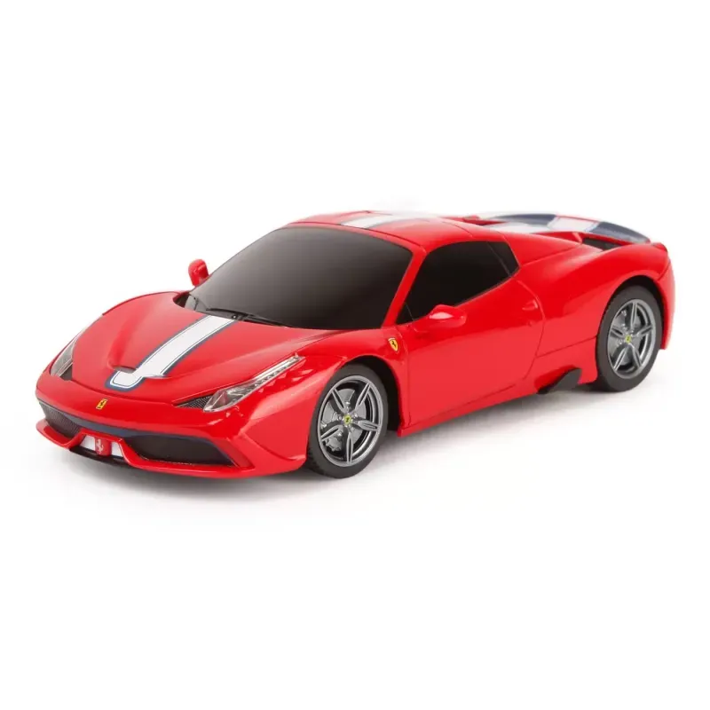 Jucarii, Copii si Bebe - Jucarii si jocuri - Vehicule si jucarii cu telecomanda - Masinute - Masinuta cu telecomanda Rastar Ferrari 458, 1:24, Rosu - Infinity.ro