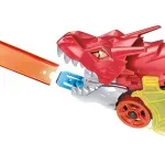Jucarii, Copii si Bebe - Jucarii si jocuri - Vehicule si jucarii cu telecomanda - Masinute - Set Transportatorul Dragon cu masinuta, Hot Wheels City - Infinity.ro
