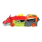 Jucarii, Copii si Bebe - Jucarii si jocuri - Vehicule si jucarii cu telecomanda - Masinute - Set Transportatorul Dragon cu masinuta, Hot Wheels City - Infinity.ro