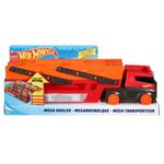 Jucarii, Copii si Bebe - Jucarii si jocuri - Vehicule si jucarii cu telecomanda - Masinute - Mega Transportator de masini Hot Wheels - Infinity.ro