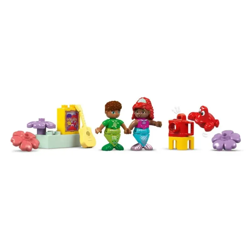 Jucarii, Copii si Bebe - Jucarii si jocuri - Seturi de constructie si cuburi - Seturi de constructie - LEGO DUPLO Disney Palatul subacvatic magic al lui Ariel 10435 - Infinity.ro