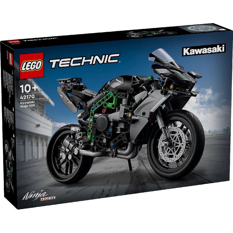 Jucarii, Copii si Bebe - Jucarii si jocuri - Seturi de constructie si cuburi - Seturi de constructie - LEGO Technic: Motocicleta Kawasaki Ninja H2R 42170 - Infinity.ro