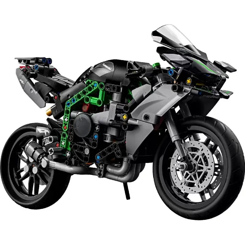 Jucarii, Copii si Bebe - Jucarii si jocuri - Seturi de constructie si cuburi - Seturi de constructie - LEGO Technic: Motocicleta Kawasaki Ninja H2R 42170 - Infinity.ro