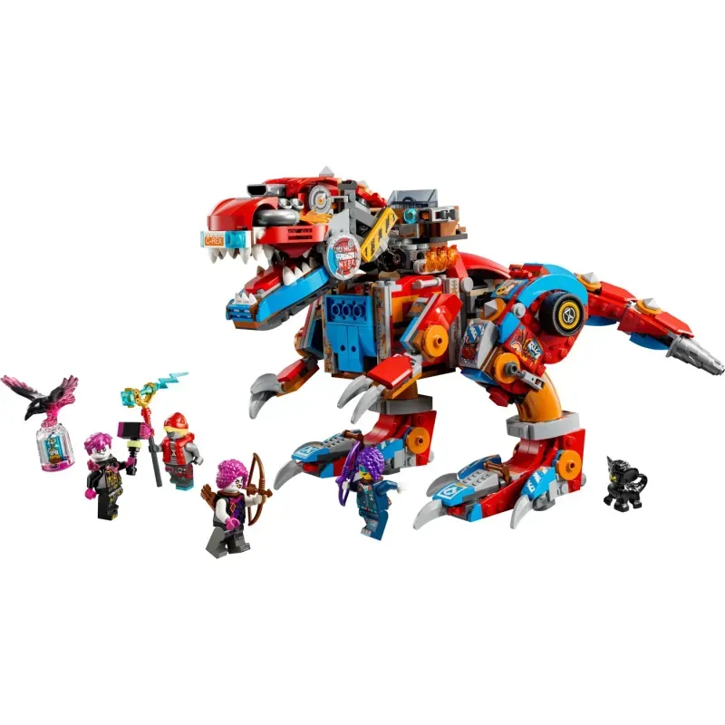 Jucarii, Copii si Bebe - Jucarii si jocuri - Seturi de constructie si cuburi - Seturi de constructie - LEGO Dreamzzz Dinozaurul robot C-Rex al lui Cooper 71484 - Infinity.ro