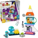 Jucarii, Copii si Bebe - Jucarii si jocuri - Seturi de constructie si cuburi - Seturi de constructie - LEGO DUPLO 3 in 1 Aventura cu naveta spatiala 10422 - Infinity.ro