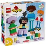Jucarii, Copii si Bebe - Jucarii si jocuri - Seturi de constructie si cuburi - Seturi de constructie - LEGO DUPLO Oameni construibili cu emotii mari 10423 - Infinity.ro