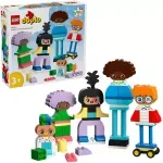 Jucarii, Copii si Bebe - Jucarii si jocuri - Seturi de constructie si cuburi - Seturi de constructie - LEGO DUPLO Oameni construibili cu emotii mari 10423 - Infinity.ro