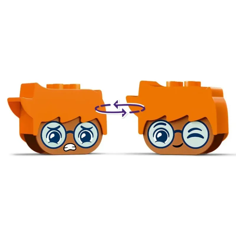 Jucarii, Copii si Bebe - Jucarii si jocuri - Seturi de constructie si cuburi - Seturi de constructie - LEGO DUPLO Oameni construibili cu emotii mari 10423 - Infinity.ro