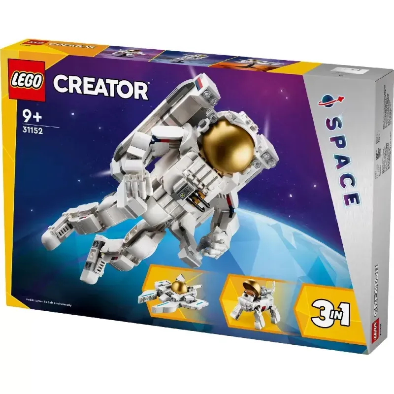 Jucarii, Copii si Bebe - Jucarii si jocuri - Seturi de constructie si cuburi - Seturi de constructie - LEGO Creator 3 in 1 Astronaut 31152 - Infinity.ro