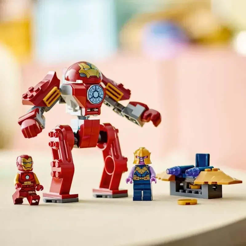 Jucarii, Copii si Bebe - Jucarii si jocuri - Seturi de constructie si cuburi - Seturi de constructie - LEGO Super Heroes Iron Man Hulkbuster vs Thanos 76263 - Infinity.ro
