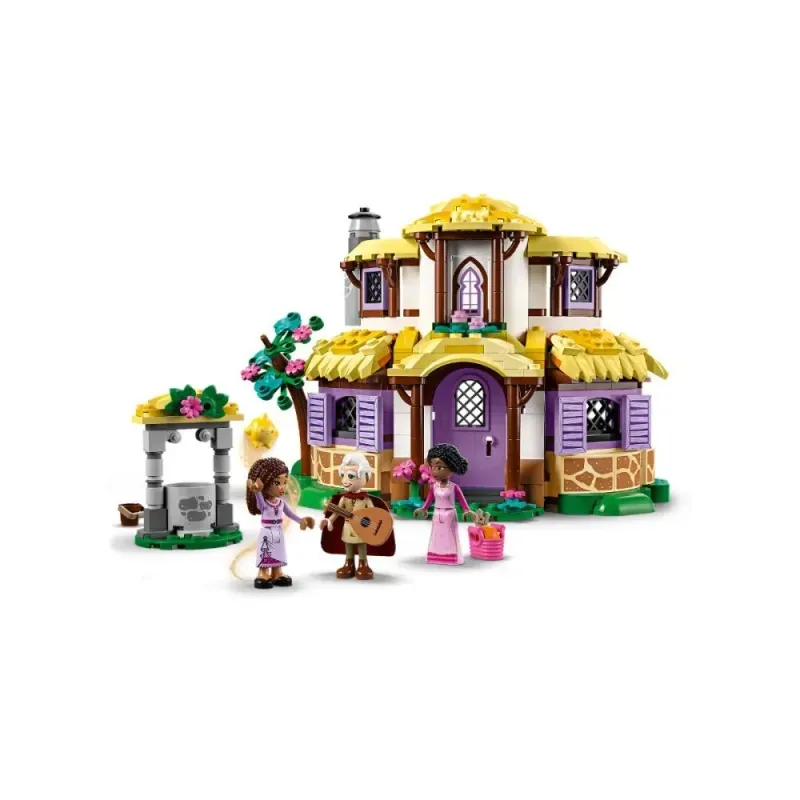 Jucarii, Copii si Bebe - Jucarii si jocuri - Seturi de constructie si cuburi - Seturi de constructie - LEGO Disney Princess Coliba Ashei 43231 - Infinity.ro