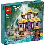 Jucarii, Copii si Bebe - Jucarii si jocuri - Seturi de constructie si cuburi - Seturi de constructie - LEGO Disney Princess Coliba Ashei 43231 - Infinity.ro