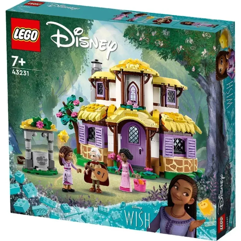 Jucarii, Copii si Bebe - Jucarii si jocuri - Seturi de constructie si cuburi - Seturi de constructie - LEGO Disney Princess Coliba Ashei 43231 - Infinity.ro